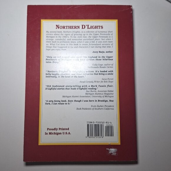 Northern D'Lights Jerry Harju 1994 Michigan Upper Peninsula Growing Up North - Picture 5 of 6